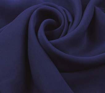 Ткань блэкаут однотонный темно-синий 18а